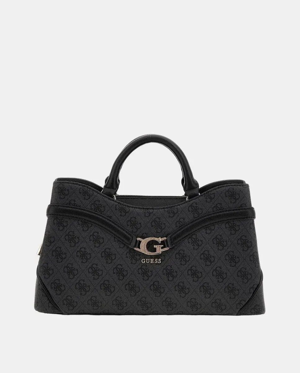 

Сумка на руку с молнией Guess, темно-серый