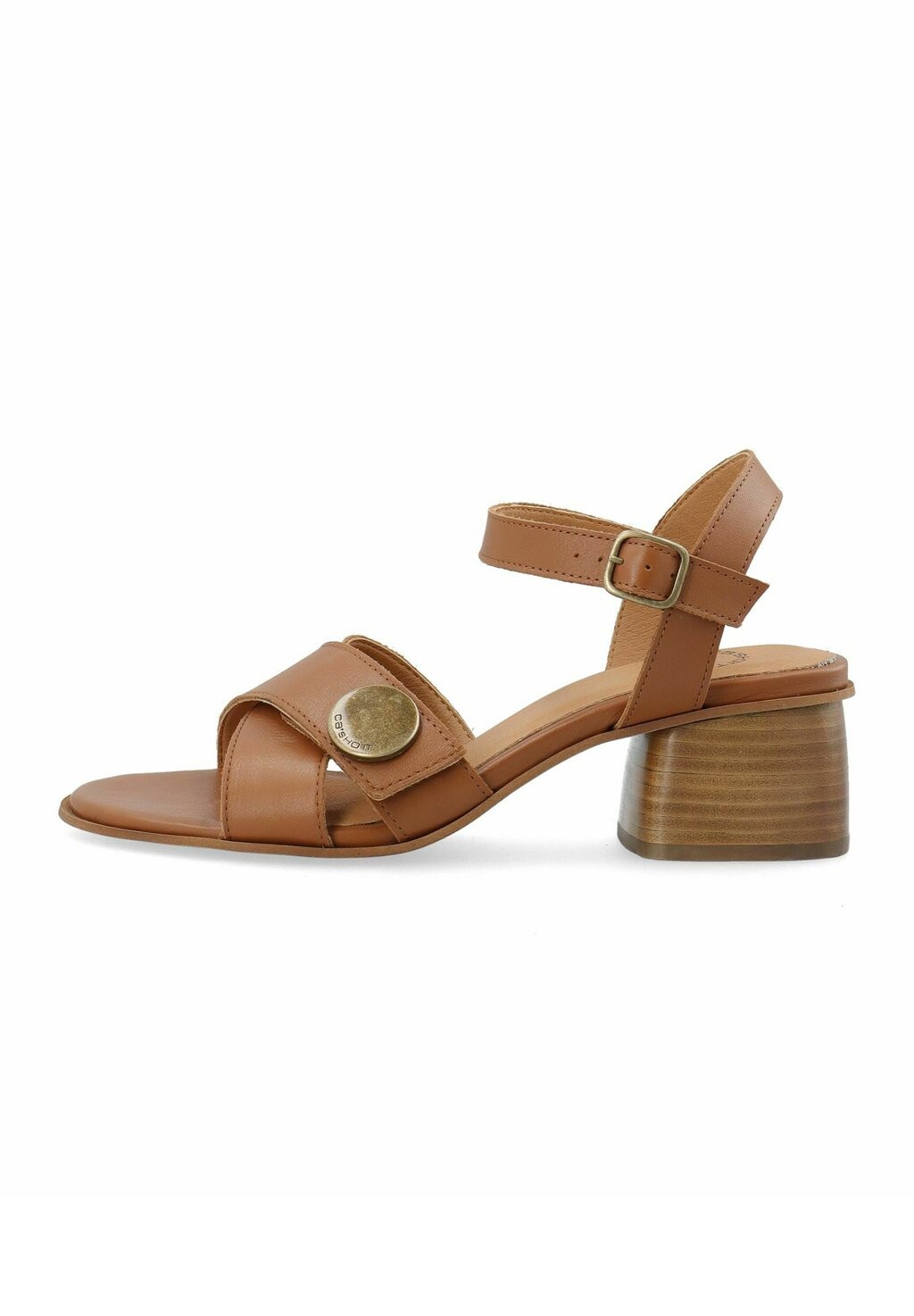 

Сандалии с ремешками CASSTINA CROSS Ca'Shott, цвет cognac