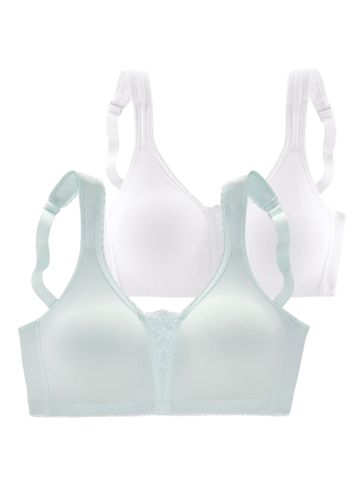 

Бюстгальтер без косточек PETITE FLEUR, цвет hellblau+weiß