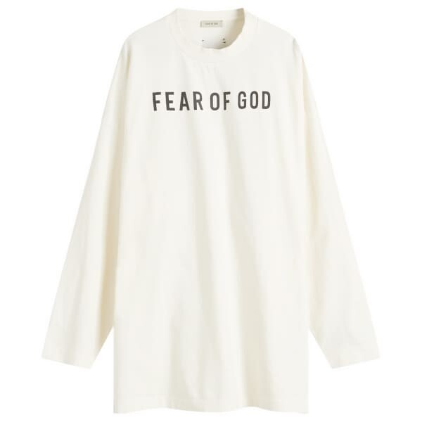 

Футболка с длинными рукавами и логотипом Thunderbird Fear Of God, бежевый