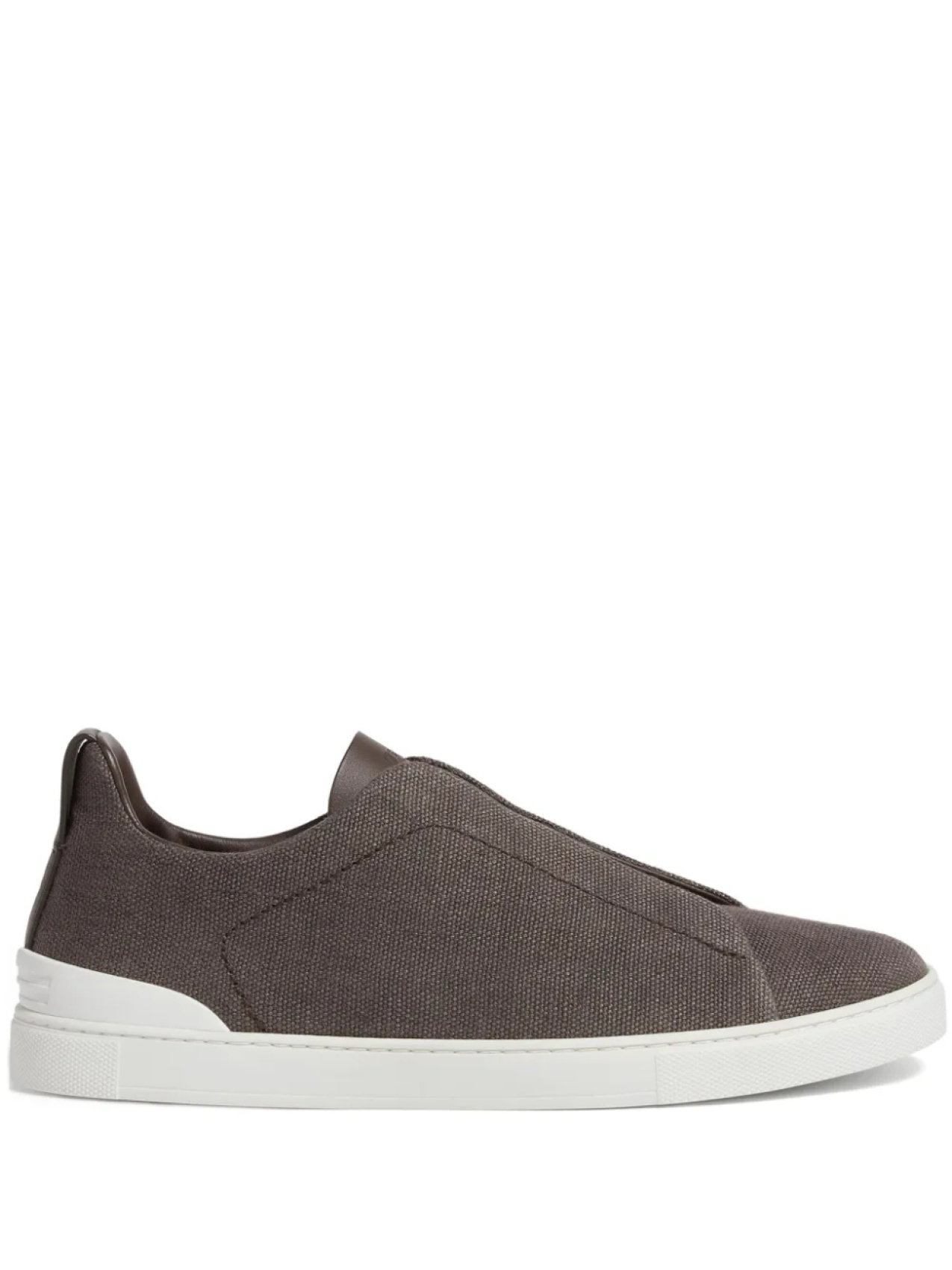 

Zegna кеды Triple Stitch, коричневый
