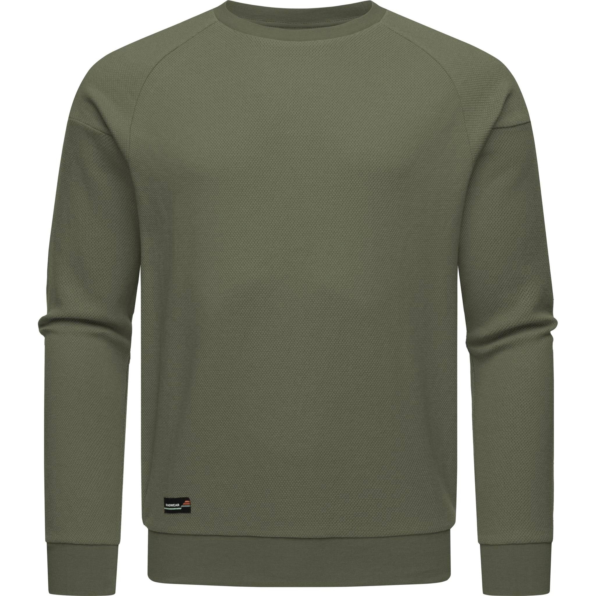 

Толстовка Ragwear "Doren", структурированный базовый мужской свитер, зеленый
