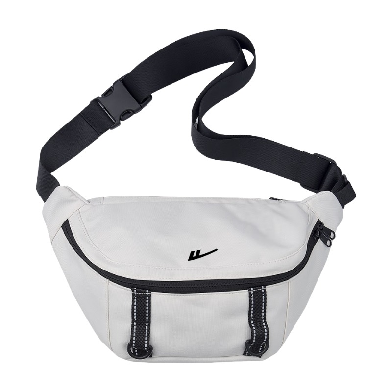 

WARRIOR Нейлоновая сумка-мессенджер через плечо унисекс белая, White