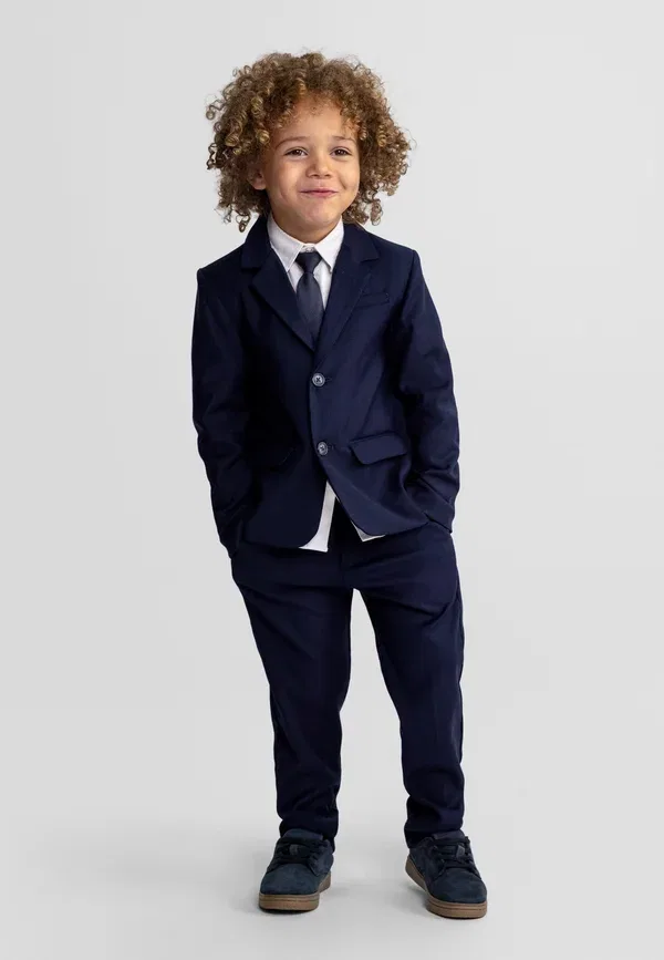 Брюки чинос Minoti Tailored style, темно-синий — фото 3