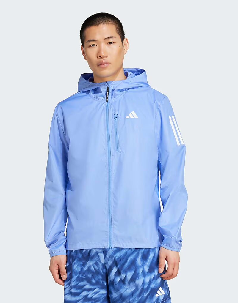 

Куртка Adidas performance Own the run в синем цвете
