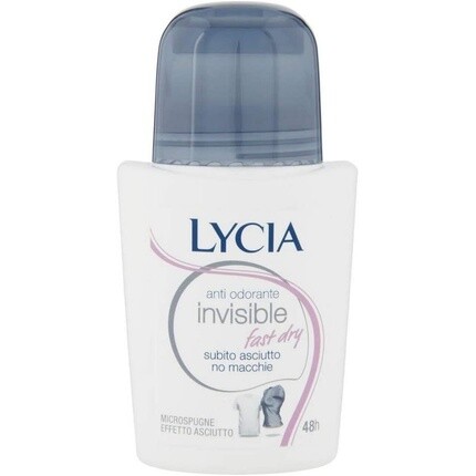 

Lycia Invisible Fast Dry анти-запаховый шариковый антимакки 50 мл