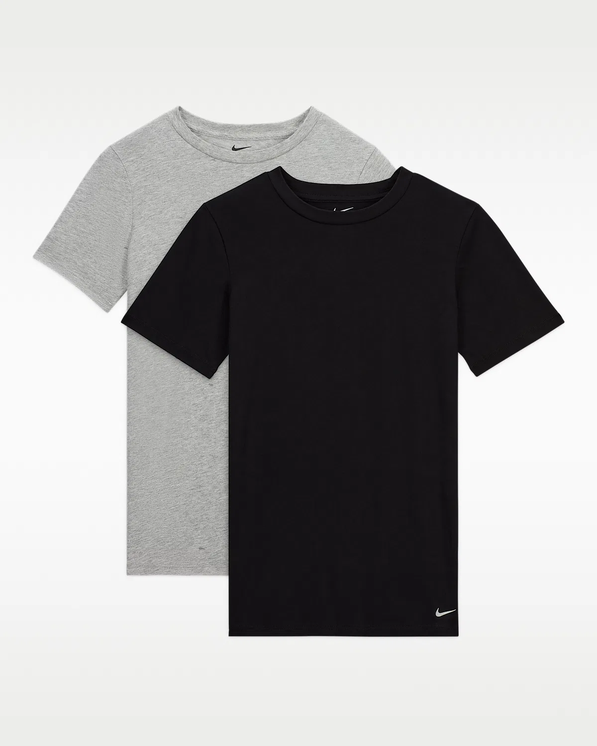 Детская майка Nike Big Kids' Crew Undershirt (2-Pack), Dark Grey Heather