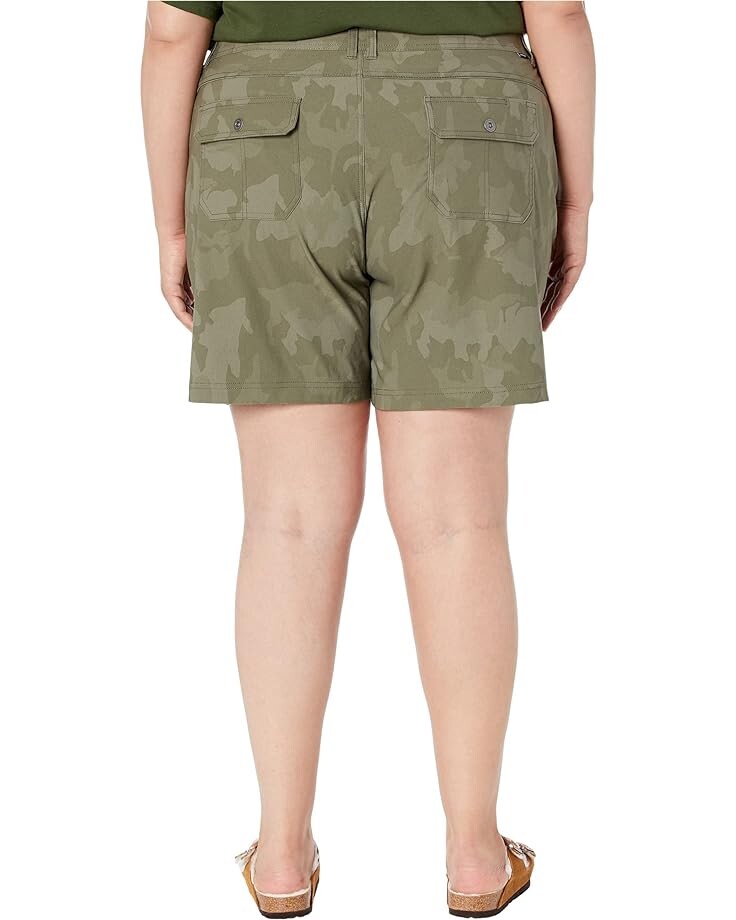 

Шорты Prana Plus Size 7" Halle Shorts II, цвет Sage Camo