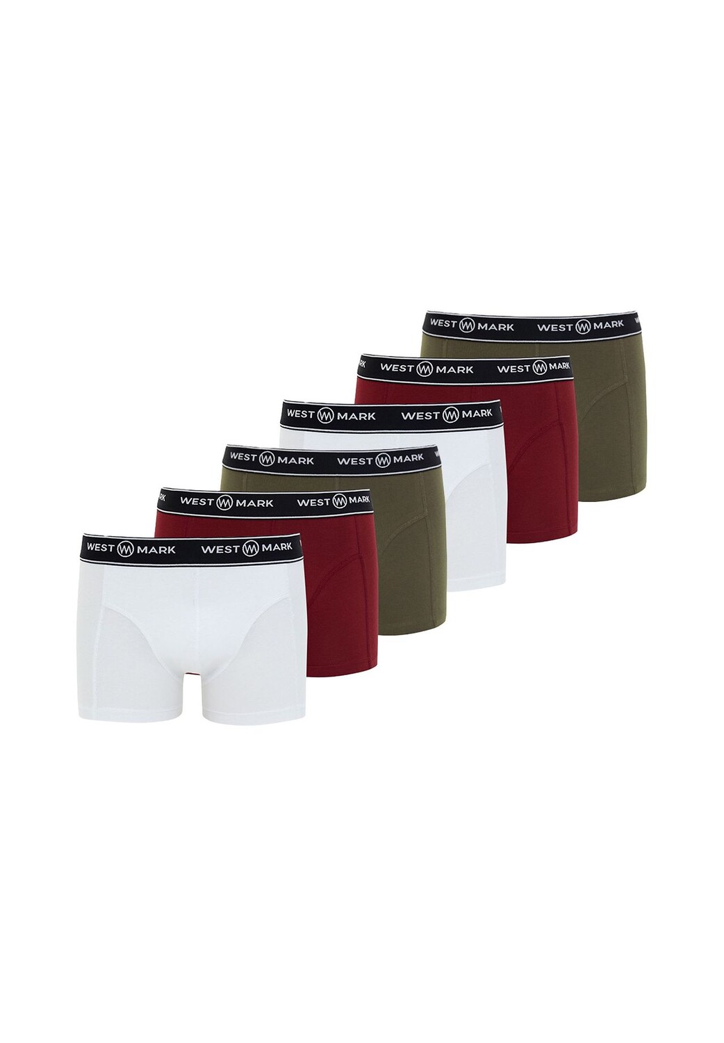 

Комплект из 6 шорт/брюк Retro Atlas WESTMARK LONDON, цвет White Khaki Bordeaux