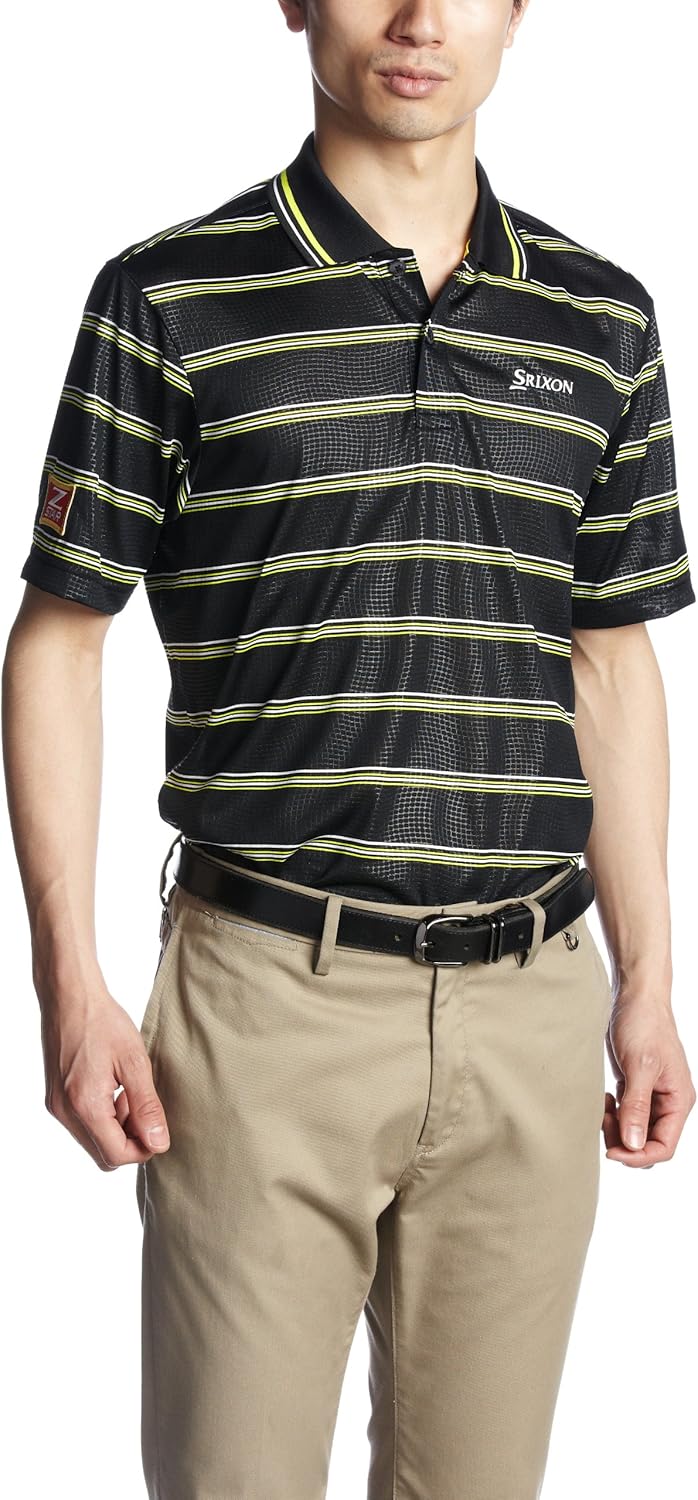 

Рубашка поло в полоску Srixon 3D Z STAR, черный/желтый