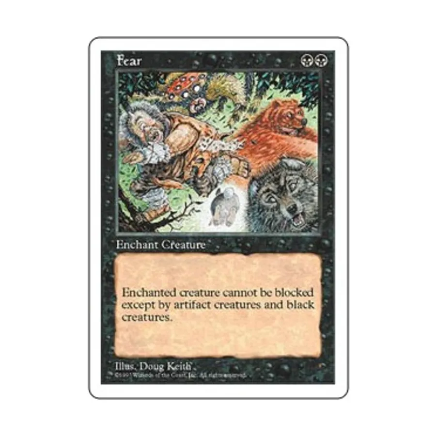 

CCG Страх (С), MTG - 5th Edition
