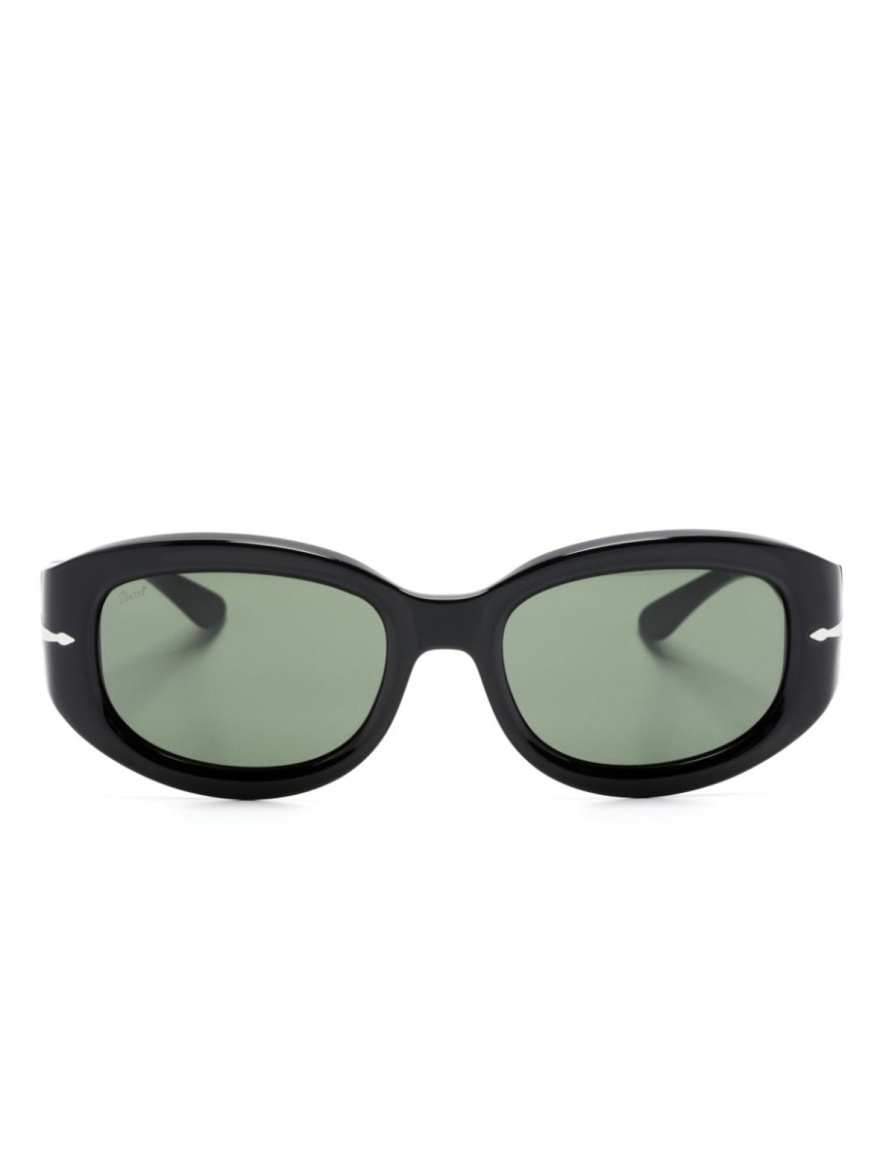 

Persol солнцезащитные очки PO3335S в овальной оправе, черный