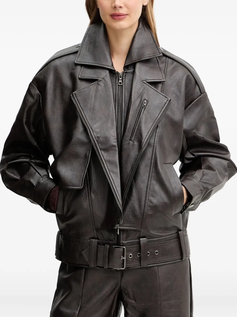 

Куртка Kavi на молнии Bardot, коричневый