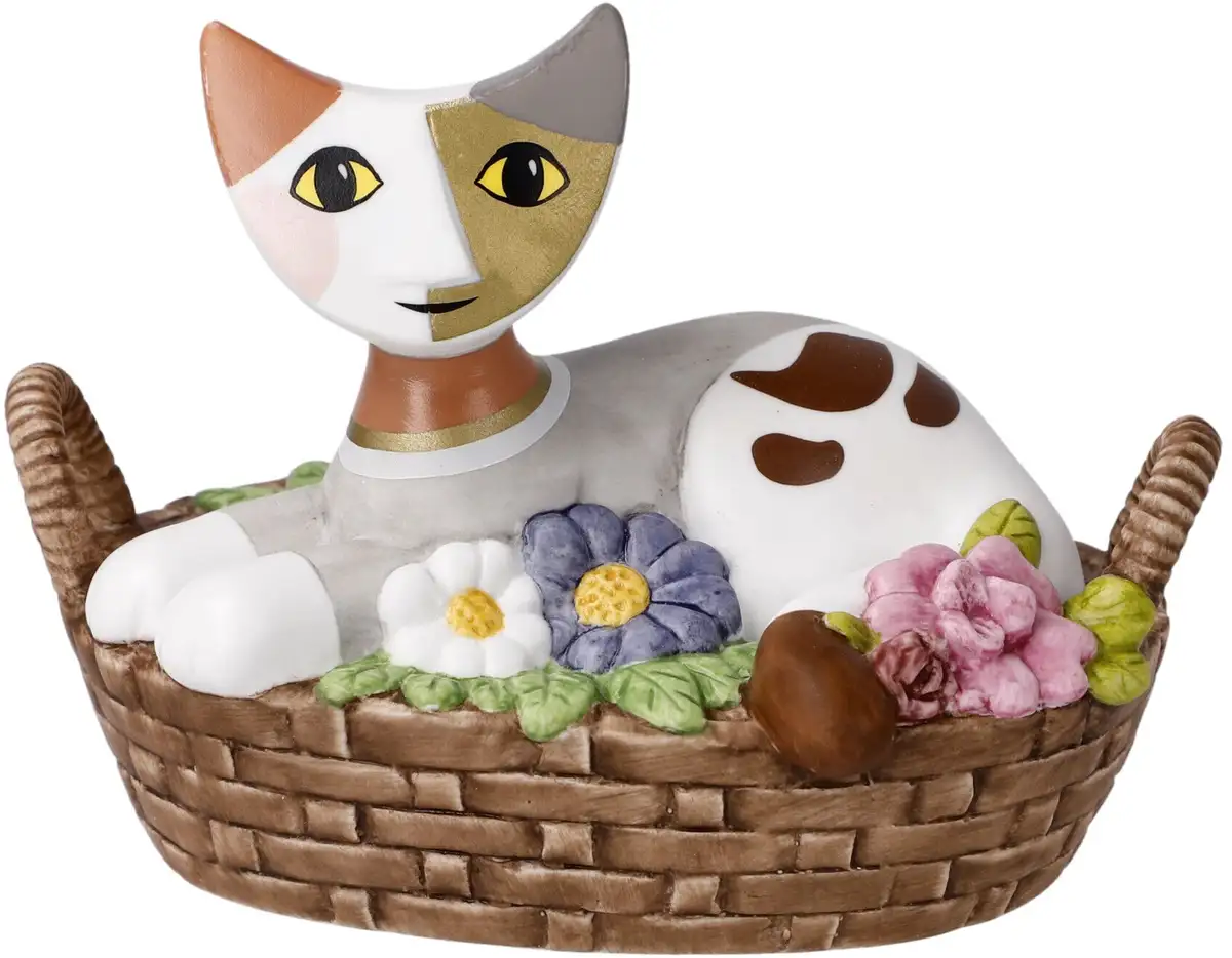 

Коллекционная фигурка Goebel "Rosina Wachtmeister Cat World", Розина Вахтмайстер - кошки Luogo accogliente 7х8 см, цвет bunt