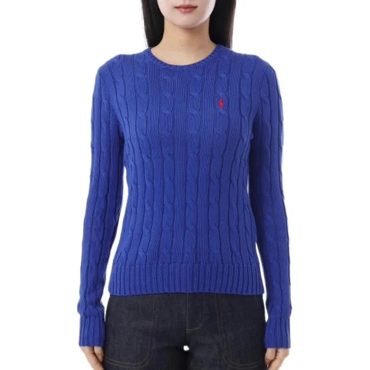 Джемпер с вышивкой пони Polo Ralph Lauren, Royal Blue