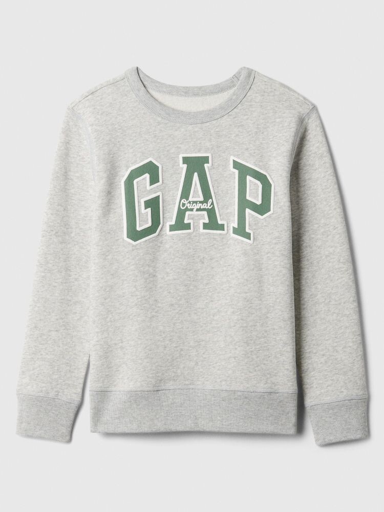 

Детская толстовка с логотипом Gap, серый