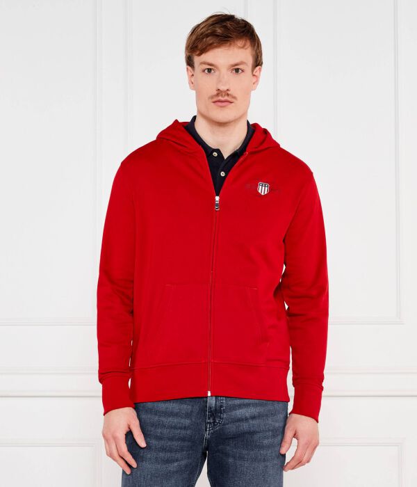 

Графический свитер Regular fit Gant, красный