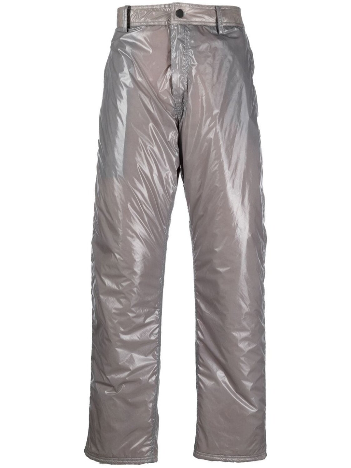 

44 LABEL GROUP прямые брюки Group Blow Out, серый