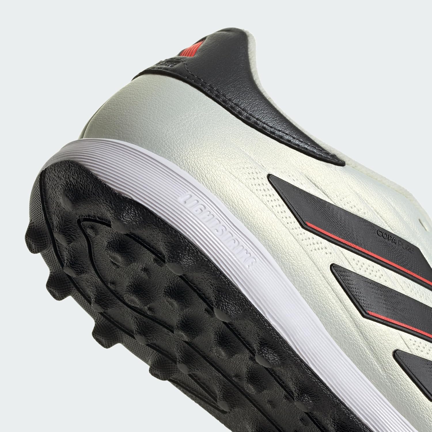 Кроссовки Adidas для взрослых унисекс, слоновая кость/черный/красный — фото 4