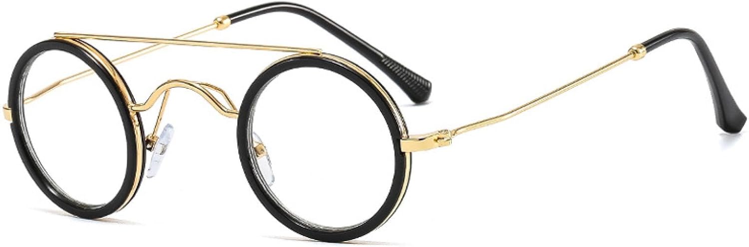 

Солнцезащитные очки с защитой от УФ-излучения UV400 для женщин и мужчин | Маленькие круглые металлические очки с двойной перемычкой, яркие цвета | для занятий спортом на открытом воздухе DSVIGF, 12