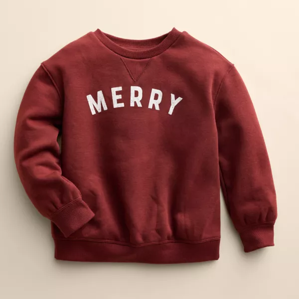 

Пуловер с круглым вырезом для малышей и малышей Little Co. By Lauren Conrad, цвет merry