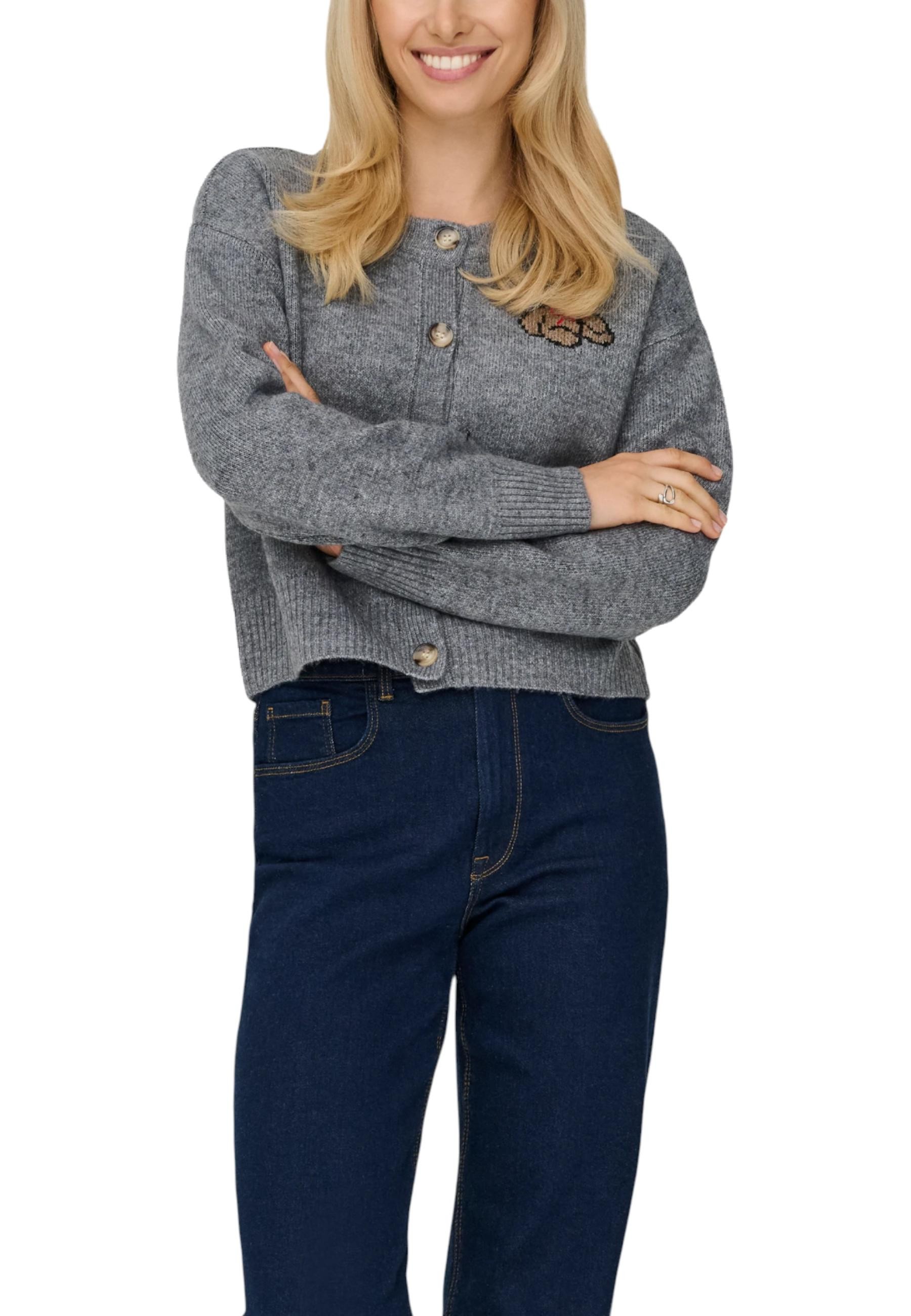 

Кардиган Only, серый