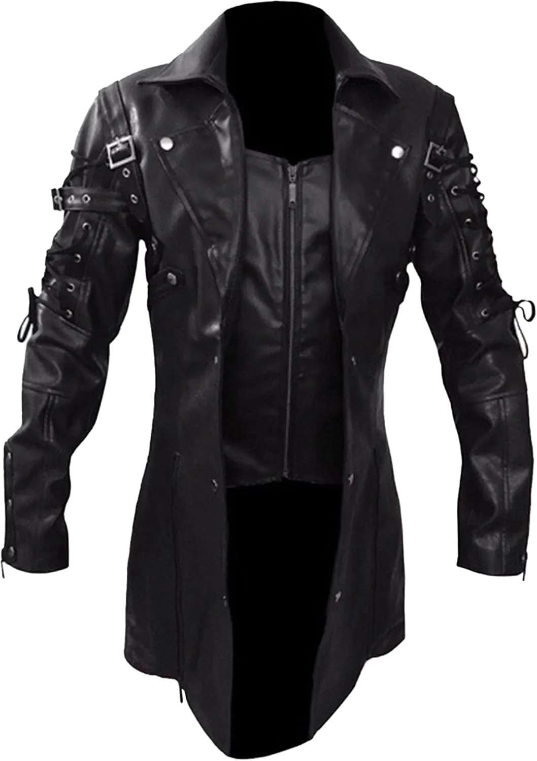 

Кожаная куртка JEsilunmaMY мужская мотоциклетная в стиле панк