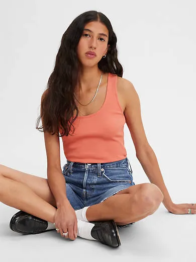 

Классическая майка без рукавов Levi's, оранжевый