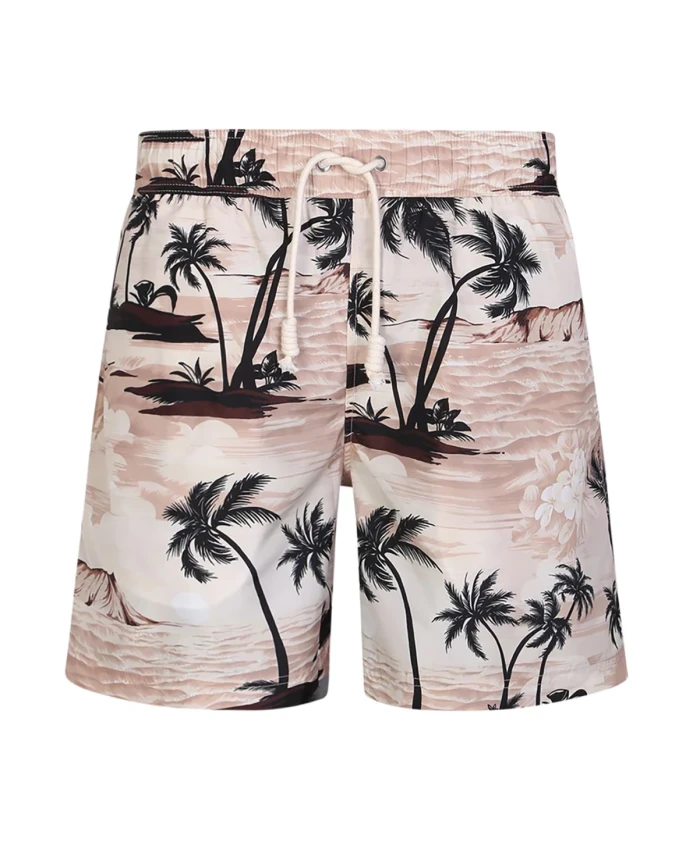 

Бежевые плавки Hawaiian Dream Palm Angels, бежевый