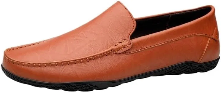 Лоферы мужские кожаные офисные Orange UOPYNE