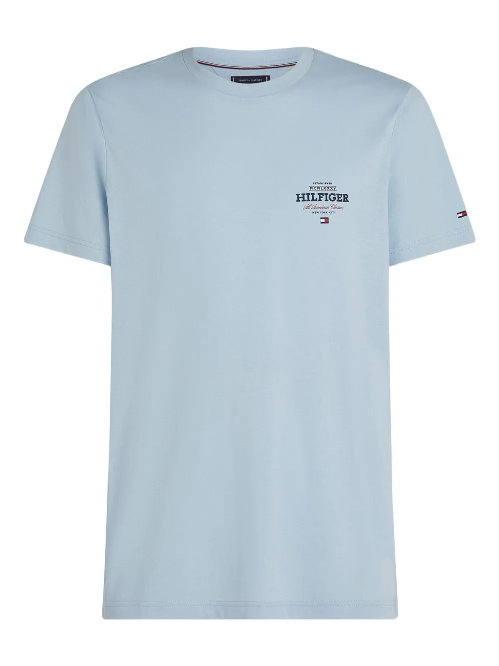 

Футболка с логотипом Tommy Hilfiger, синий