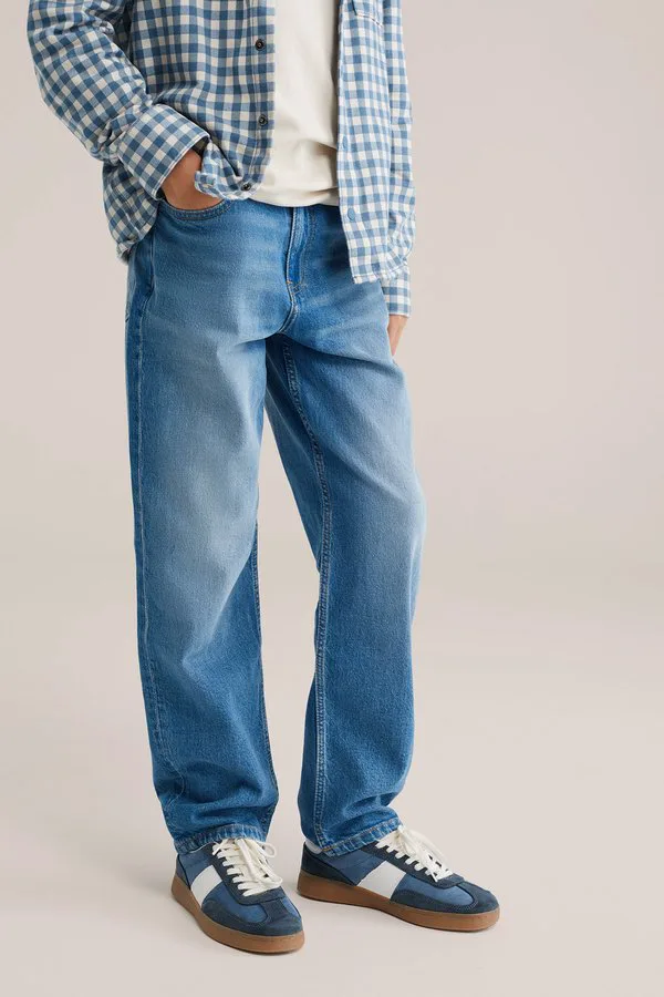 Джинсы прямого кроя ridge We Fashion, Blue