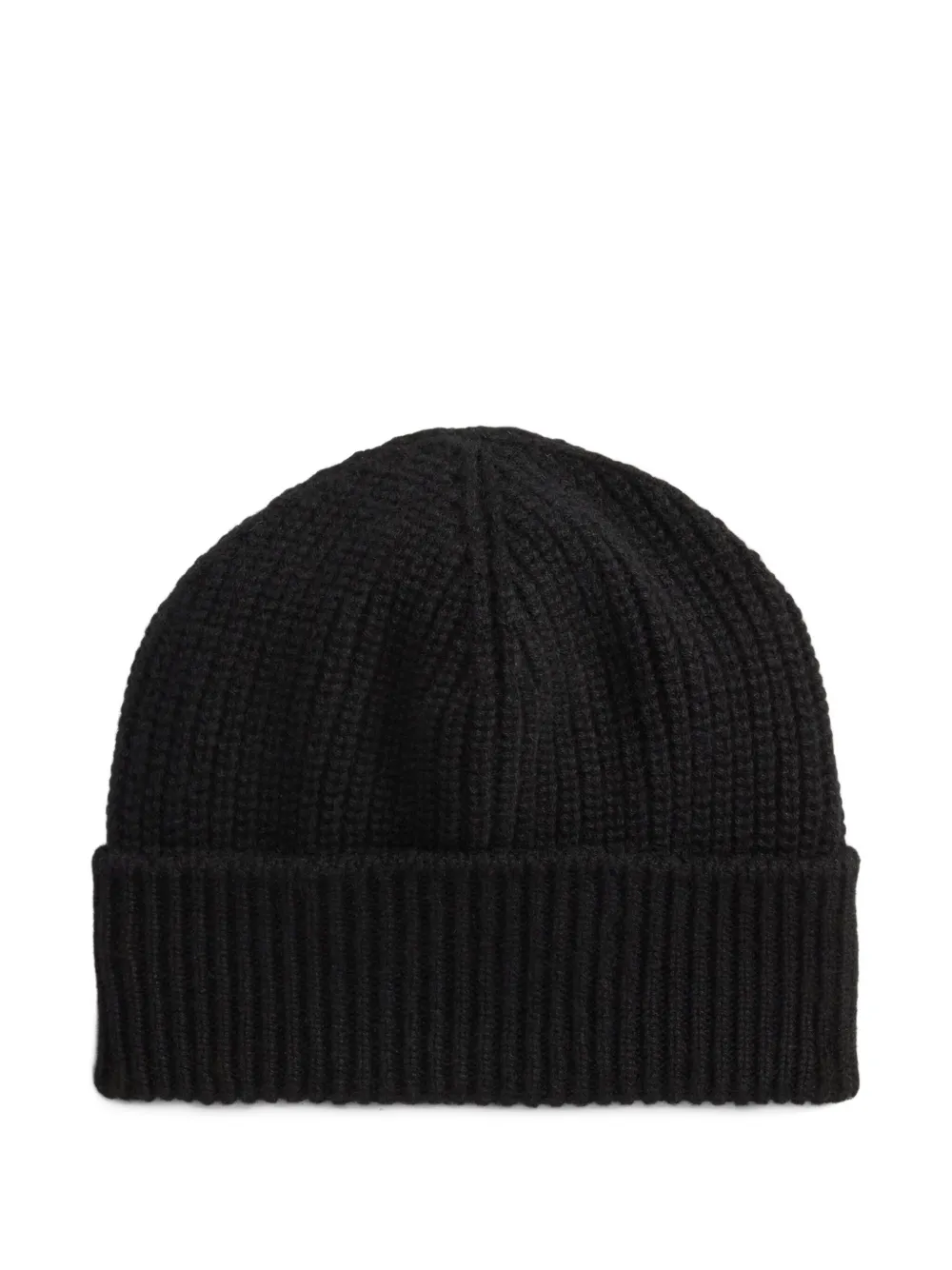 

Кашемировая шапка бини в рубчик Ralph Lauren Purple Label, черный