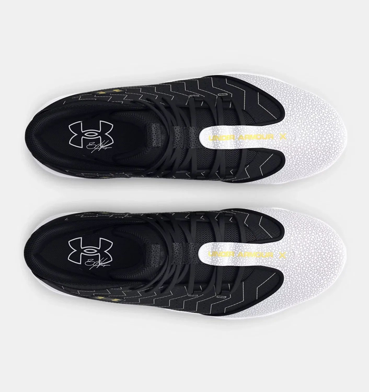 Мужские бейсбольные бутсы Under Armour Harper 9 RM 3027442-001 черного цвета DWA3853 — фото 4