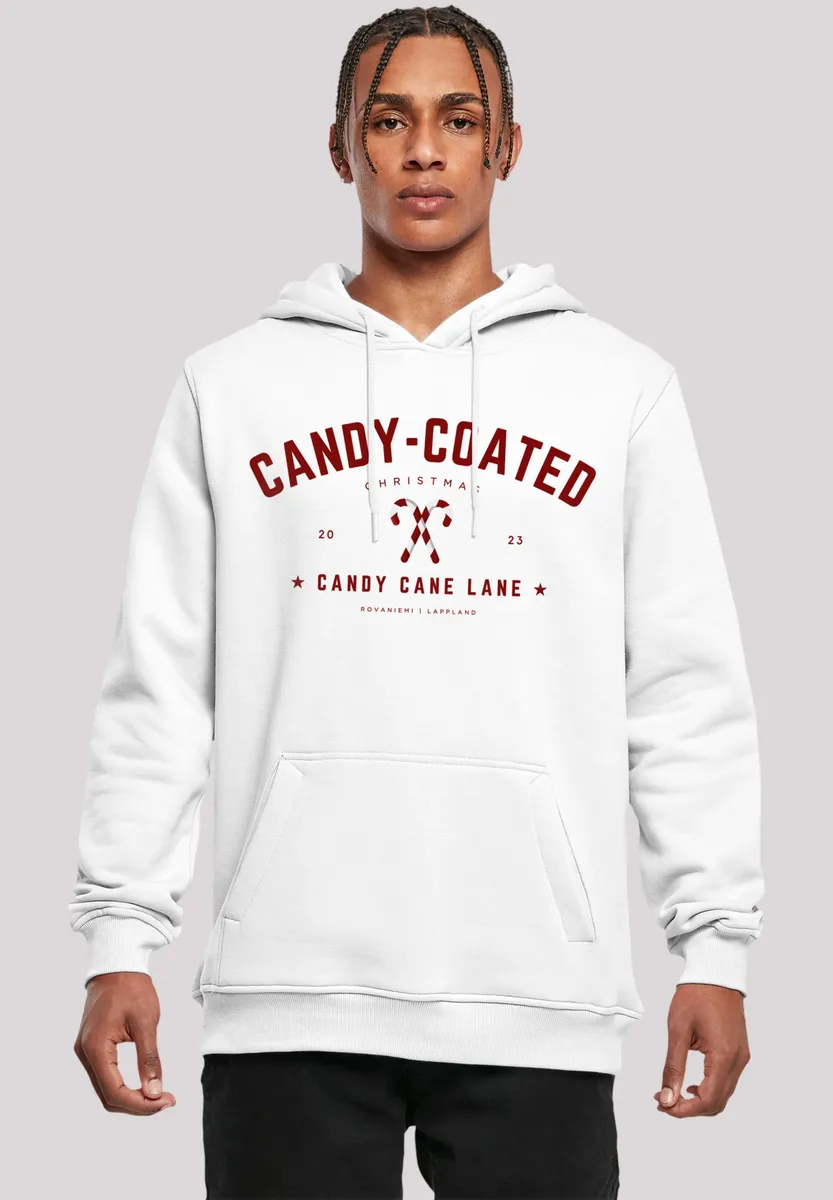 

F4NT4STIC Толстовка "Christmas Candy Coated Christmas", Рождество, подарок, логотип, белый