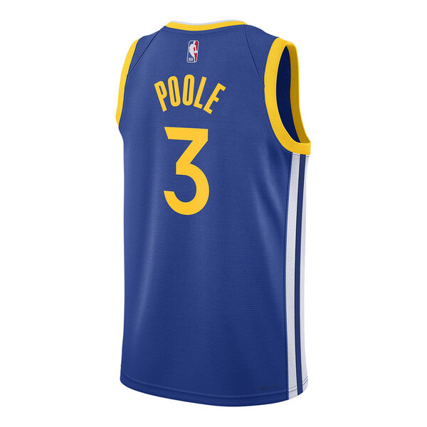 Футболка x nba golden state warriors icon edition 22 23 swingman джерси Nike, синий — фото 2