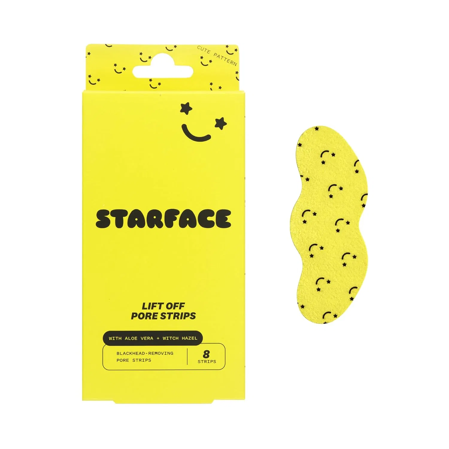 Полоски для носа Starface Lift Off, 8 шт. Starface World