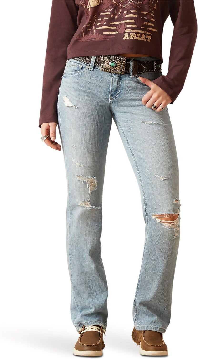 

Джинсы Ariat R.E.A.L. Low Rise Lucy Straight in Colorado, цвет Colorado