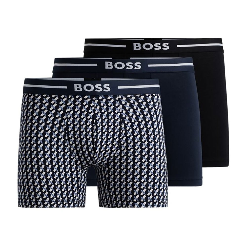 

Боксеры BOSS Bold Des 10260694 3 шт, разноцветный