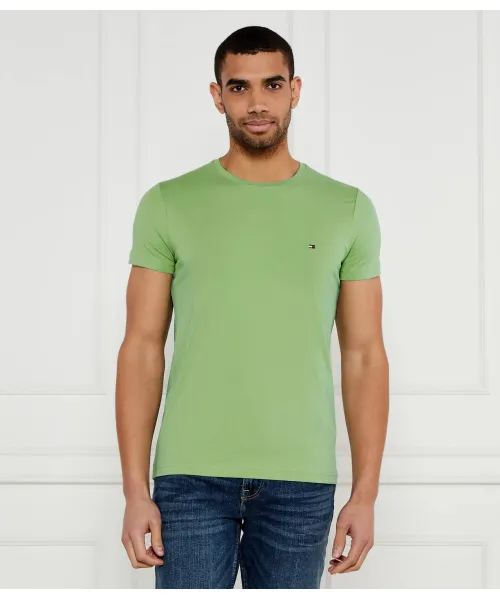 

Футболка Slim fit Tommy Hilfiger, зеленый