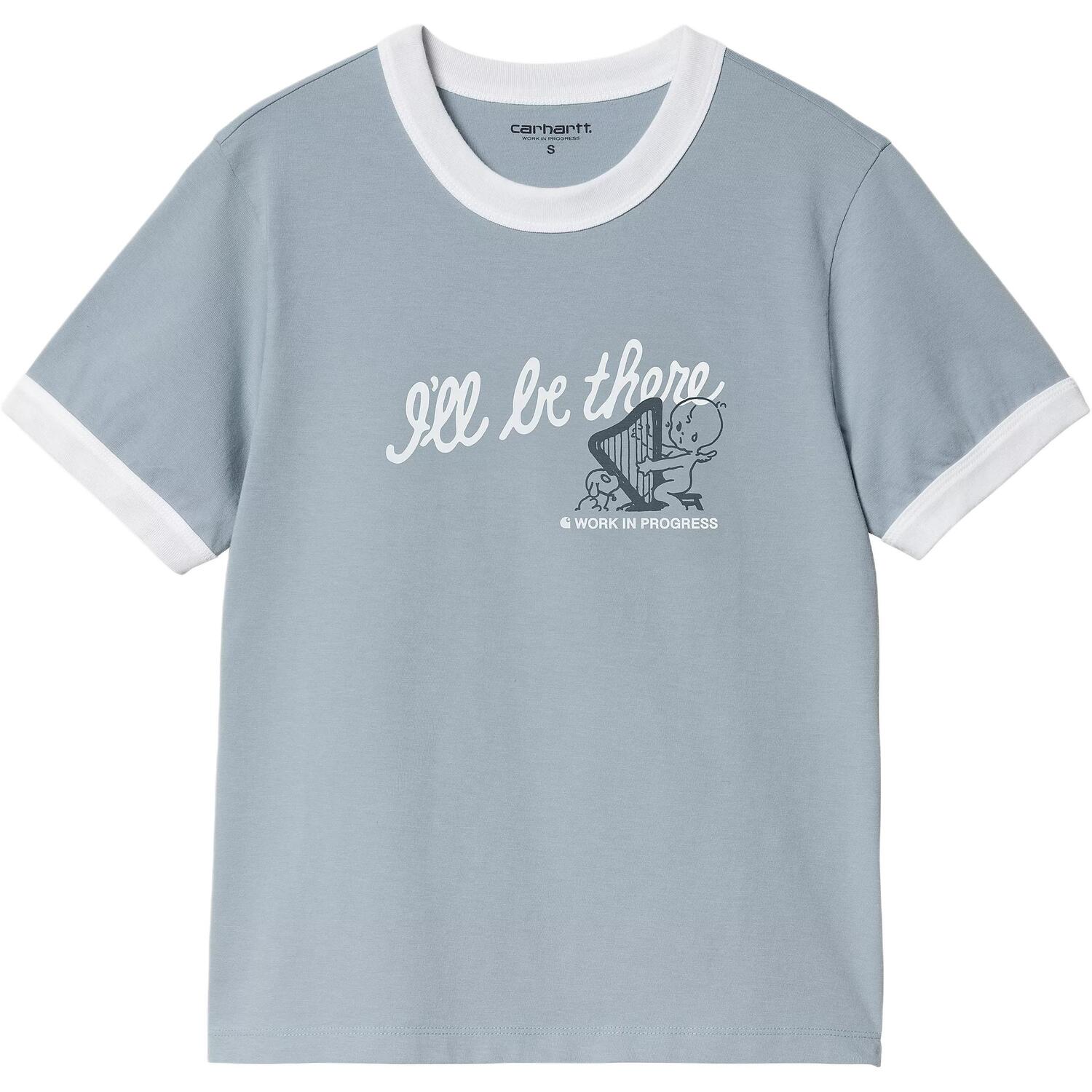 

Carhartt WIP Футболка W' S/S FW24 с рукавом дроп-шип Women's Blue, Синий, Carhartt WIP Футболка W' S/S FW24 с рукавом дроп-шип Women's Blue