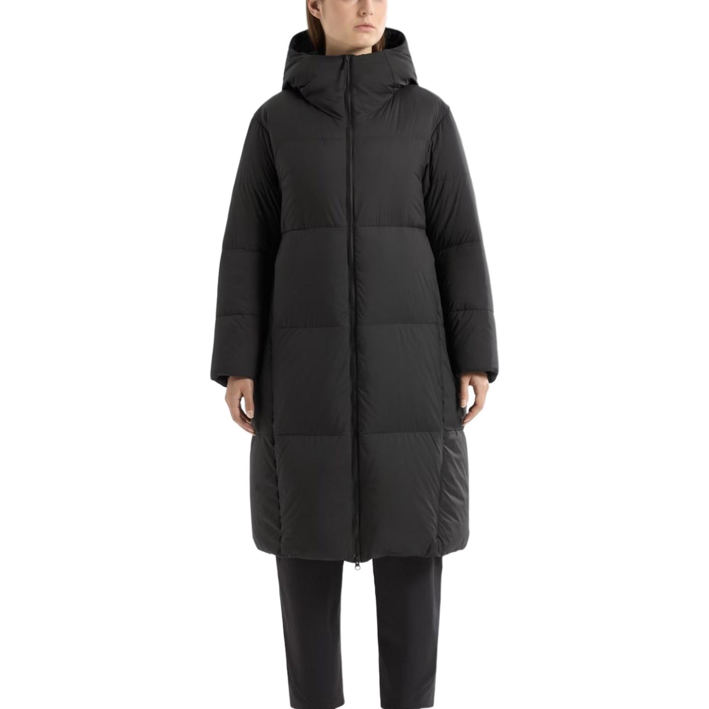 

Arcteryx Пуховик женский белый, Black/BLK