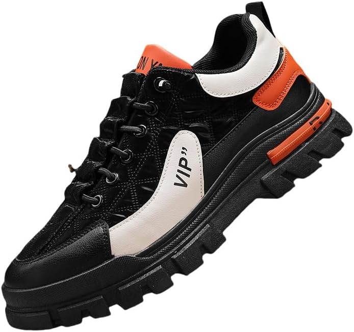 

Мужские слипоны - повседневная обувь, легкие и удобные кроссовки для ходьбы, дышащие мокасины с нескользящей резиновой подошвой, для ежедневной носки Clolinde, черный