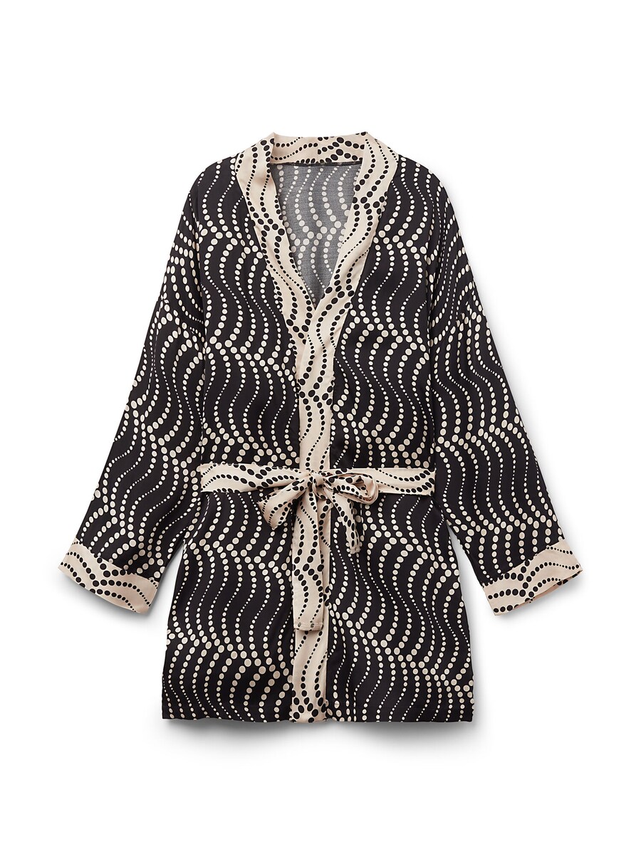 

Халат INTIMISSIMI Cool Elegance, цвет Cream/Black