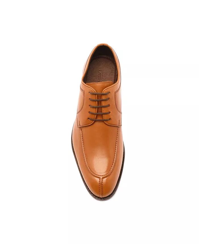 Мужские туфли Wallace Split Toe Goodyear Welt Lace Up Anthony Veer, коричневый — фото 4