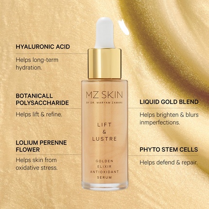 Антиоксидантная сыворотка для кожи Lift & Shine Mz Skin By Maryam Zamani Md — фото 3