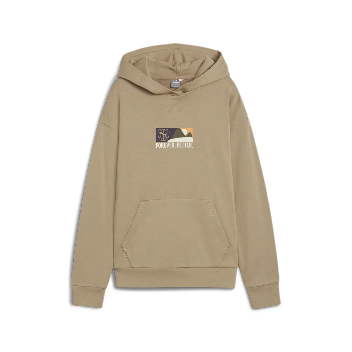 

Толстовка с капюшоном PUMA "BETTER SPORTSWEAR HOODIE", цвет Oak Branch