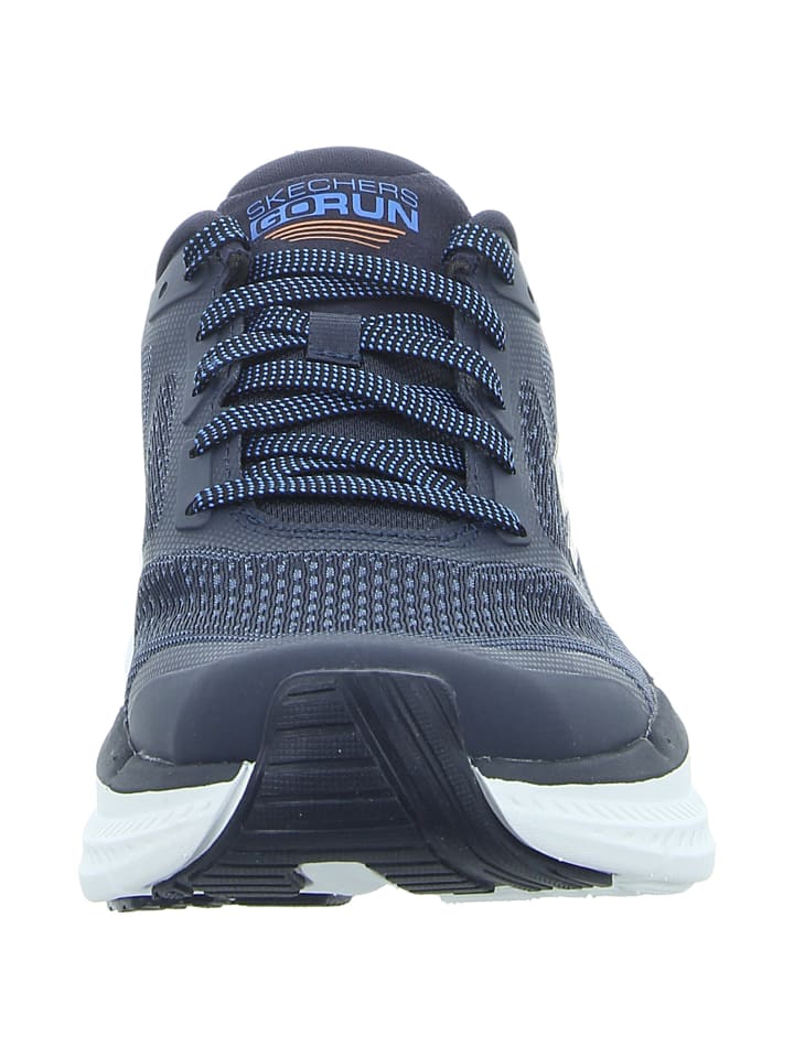 Низкие кеды синего цвета Skechers — фото 4