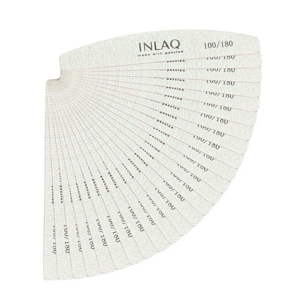 

Пилочка для ногтей лодочная 100/180, 25 шт. Inlaq