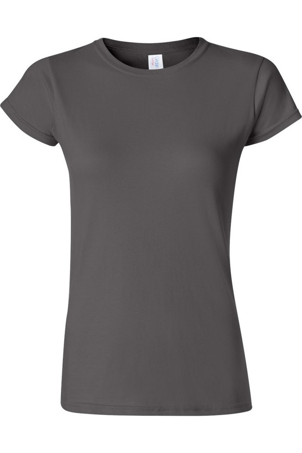 

Футболка Gildan Ladies Soft Style с коротким рукавом, цвет charcoal